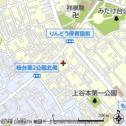 神奈川県横浜市青葉区みたけ台8-25周辺の地図