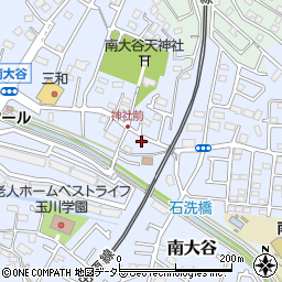 東京都町田市南大谷229周辺の地図