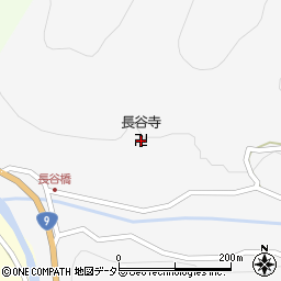 長谷寺周辺の地図