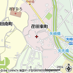 神奈川県横浜市都筑区荏田東町周辺の地図
