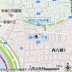 芝信用金庫新蒲田支店周辺の地図