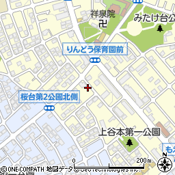 神奈川県横浜市青葉区みたけ台8-26周辺の地図