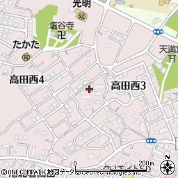 クリオ綱島弐番館周辺の地図