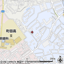 東京都町田市南大谷1599周辺の地図