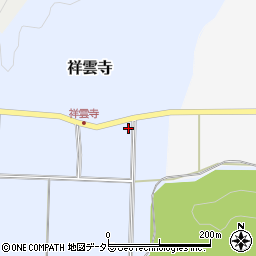 兵庫県豊岡市祥雲寺86周辺の地図