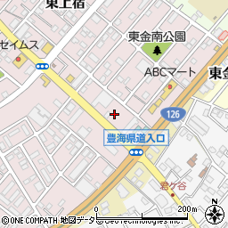 千葉県東金市東上宿26周辺の地図