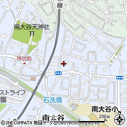 東京都町田市南大谷461周辺の地図
