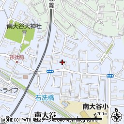 東京都町田市南大谷470周辺の地図