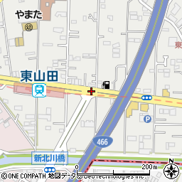 東山田スポーツ会館前周辺の地図