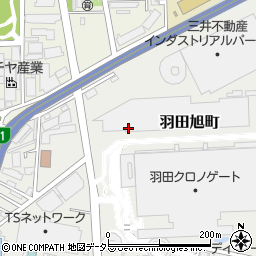 東京都大田区羽田旭町10-8周辺の地図