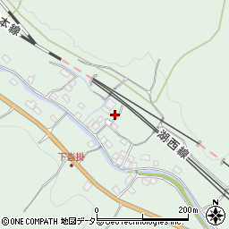 滋賀県長浜市西浅井町沓掛324周辺の地図