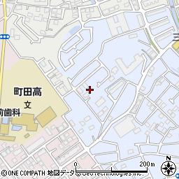 東京都町田市南大谷1608周辺の地図