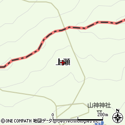 福井県高浜町（大飯郡）上瀬周辺の地図