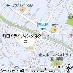 東京都町田市南大谷109周辺の地図