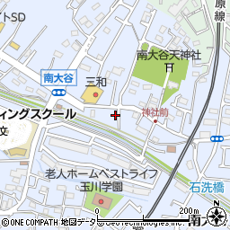 東京都町田市南大谷235周辺の地図