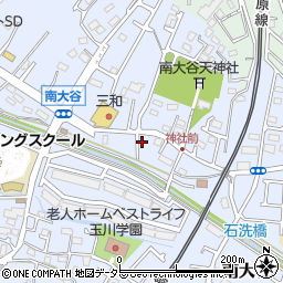 東京都町田市南大谷234周辺の地図