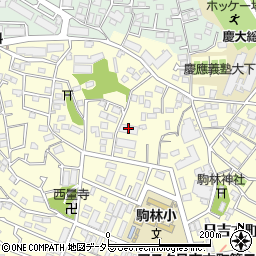 日吉本町ガーデンハウス周辺の地図