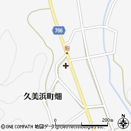 京都府京丹後市久美浜町畑665周辺の地図