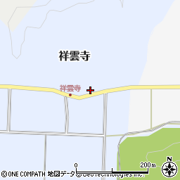 兵庫県豊岡市祥雲寺399周辺の地図