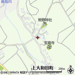千葉県千葉市緑区上大和田町261周辺の地図