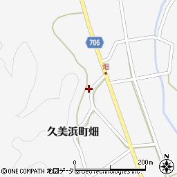 京都府京丹後市久美浜町畑658周辺の地図