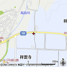 兵庫県豊岡市祥雲寺29周辺の地図