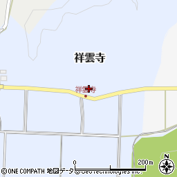 兵庫県豊岡市祥雲寺405周辺の地図