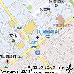 東京都町田市旭町1丁目25周辺の地図
