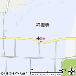 兵庫県豊岡市祥雲寺408周辺の地図