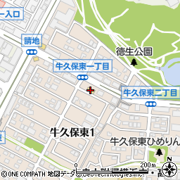 セブンイレブン横浜牛久保東１丁目店周辺の地図