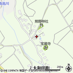 千葉県千葉市緑区上大和田町262周辺の地図