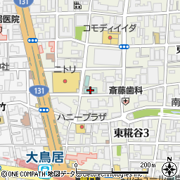 変なホテル東京羽田周辺の地図