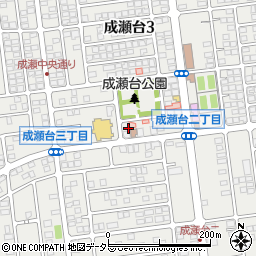 東京都町田市成瀬台周辺の地図