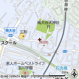 東京都町田市南大谷227周辺の地図