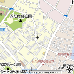 神奈川県横浜市青葉区みたけ台46-38周辺の地図