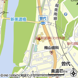 岐阜県美濃市曽代2007周辺の地図