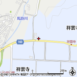兵庫県豊岡市祥雲寺470周辺の地図