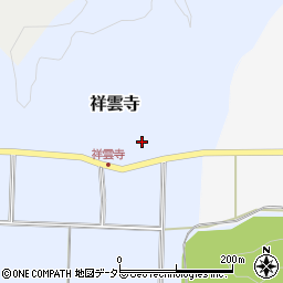 兵庫県豊岡市祥雲寺388周辺の地図