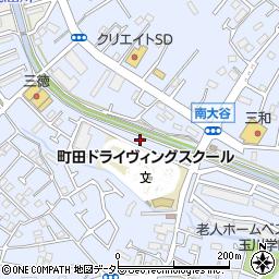 東京都町田市南大谷101周辺の地図