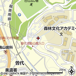 岐阜県美濃市曽代66周辺の地図