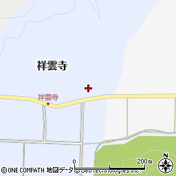兵庫県豊岡市祥雲寺391周辺の地図