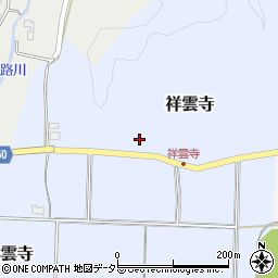 兵庫県豊岡市祥雲寺457周辺の地図