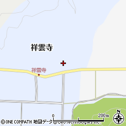 兵庫県豊岡市祥雲寺390周辺の地図