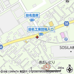 神奈川県相模原市中央区田名4104周辺の地図