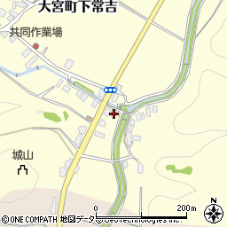 京都府京丹後市大宮町下常吉72周辺の地図
