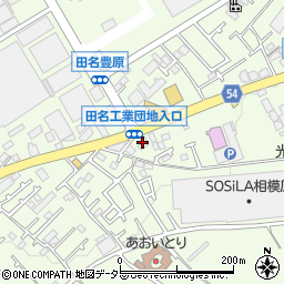 スズキ販売田名周辺の地図