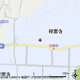 兵庫県豊岡市祥雲寺460周辺の地図