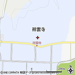 兵庫県豊岡市祥雲寺411周辺の地図
