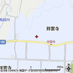 兵庫県豊岡市祥雲寺463周辺の地図