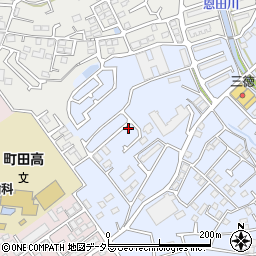 東京都町田市南大谷1600周辺の地図
